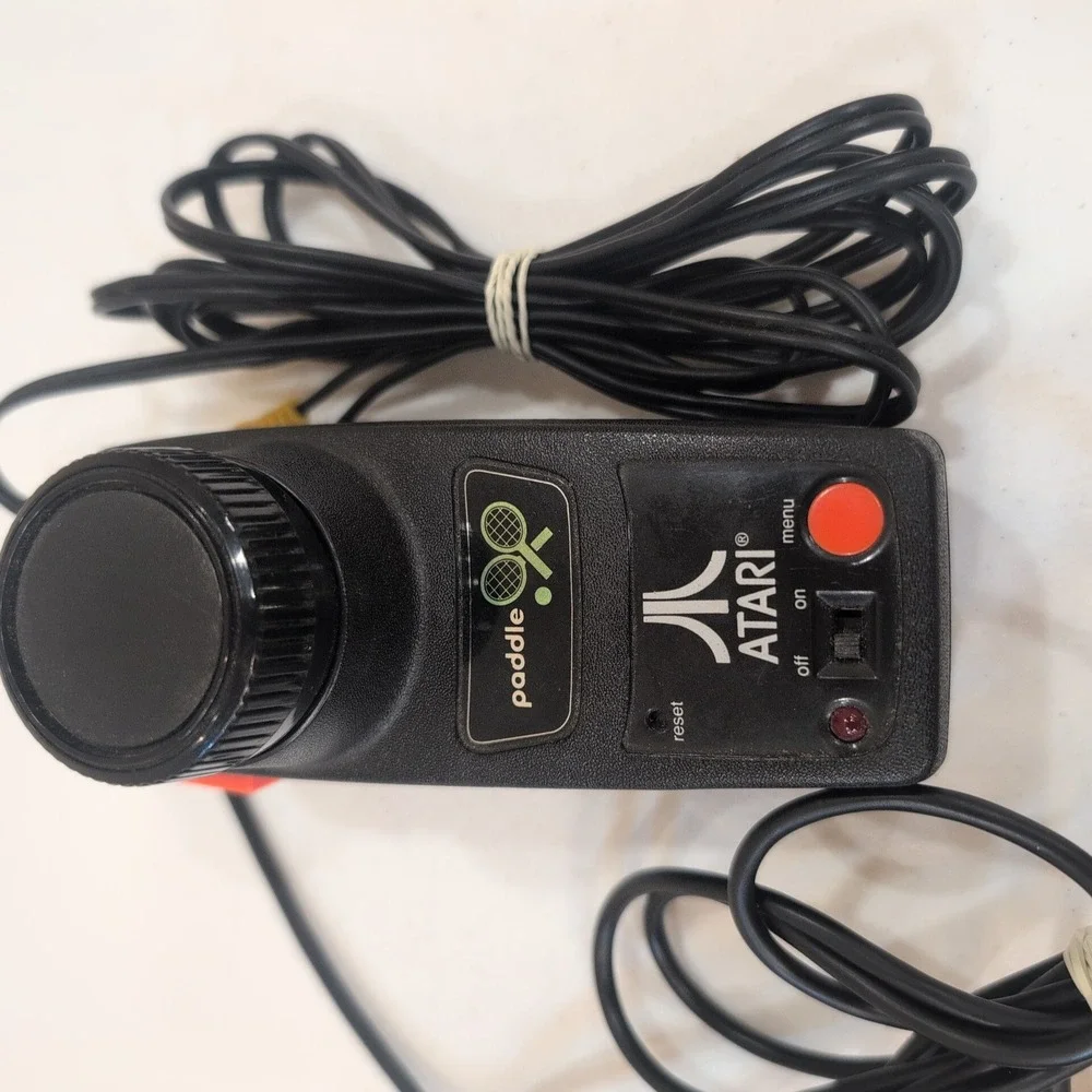 Atari Paddle Controllers Set up Vintage‎ Game System Tested & Working Pair 2004
